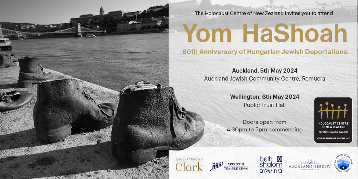 Yom HaShoah 2024 Wellington